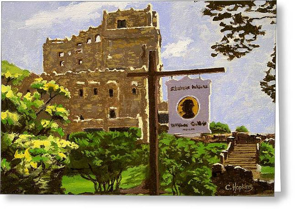 Gillette Castle East Haddam Connecticut - Greeting Card