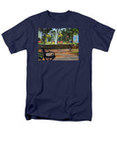 Center Green Glastonbury Connecticut   - Men's T-Shirt  (Regular Fit)