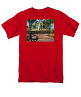 Center Green Glastonbury Connecticut   - Men's T-Shirt  (Regular Fit)