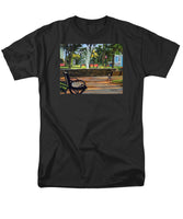 Center Green Glastonbury Connecticut   - Men's T-Shirt  (Regular Fit)