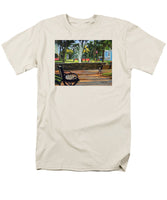 Center Green Glastonbury Connecticut   - Men's T-Shirt  (Regular Fit)