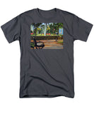 Center Green Glastonbury Connecticut   - Men's T-Shirt  (Regular Fit)