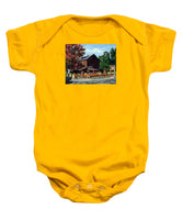 The Old Cider Mill Glastonbury Connecticut  - Baby Onesie