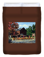 The Old Cider Mill Glastonbury Connecticut  - Duvet Cover