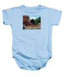 The Old Cider Mill Glastonbury Connecticut  - Baby Onesie