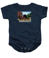 The Old Cider Mill Glastonbury Connecticut  - Baby Onesie