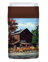 The Old Cider Mill Glastonbury Connecticut  - Duvet Cover