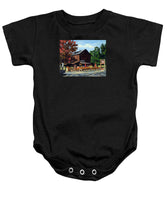 The Old Cider Mill Glastonbury Connecticut  - Baby Onesie