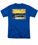 The Rocky Hill Glastonbury Ferry Glastonbury Connecticut  - Men's T-Shirt  (Regular Fit)