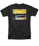 The Rocky Hill Glastonbury Ferry Glastonbury Connecticut  - Men's T-Shirt  (Regular Fit)