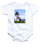 Goat Island Lighthouse Maine - Baby Onesie