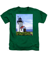 Goat Island Lighthouse Maine - Kids T-Shirt