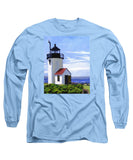 Goat Island Lighthouse Maine - Long Sleeve T-Shirt