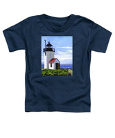 Goat Island Lighthouse Maine - Toddler T-Shirt