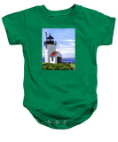 Goat Island Lighthouse Maine - Baby Onesie