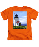 Goat Island Lighthouse Maine - Kids T-Shirt