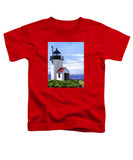 Goat Island Lighthouse Maine - Toddler T-Shirt