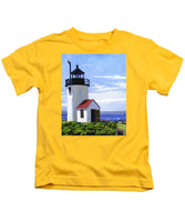 Goat Island Lighthouse Maine - Kids T-Shirt