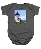 Goat Island Lighthouse Maine - Baby Onesie