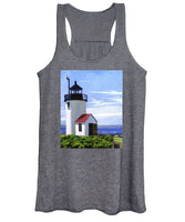 Goat Island Lighthouse Maine - Women's Tank Top