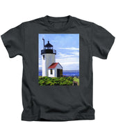 Goat Island Lighthouse Maine - Kids T-Shirt