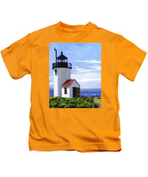 Goat Island Lighthouse Maine - Kids T-Shirt