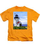 Goat Island Lighthouse Maine - Kids T-Shirt