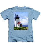 Goat Island Lighthouse Maine - Kids T-Shirt