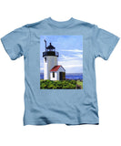 Goat Island Lighthouse Maine - Kids T-Shirt