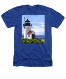 Goat Island Lighthouse Maine - Heathers T-Shirt