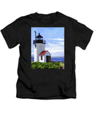 Goat Island Lighthouse Maine - Kids T-Shirt