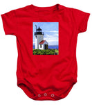 Goat Island Lighthouse Maine - Baby Onesie