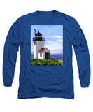 Goat Island Lighthouse Maine - Long Sleeve T-Shirt