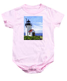 Goat Island Lighthouse Maine - Baby Onesie