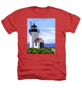 Goat Island Lighthouse Maine - Heathers T-Shirt