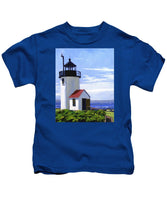 Goat Island Lighthouse Maine - Kids T-Shirt