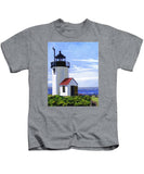 Goat Island Lighthouse Maine - Kids T-Shirt