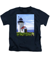 Goat Island Lighthouse Maine - Kids T-Shirt