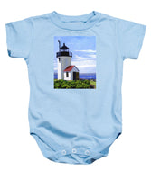 Goat Island Lighthouse Maine - Baby Onesie