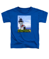 Goat Island Lighthouse Maine - Toddler T-Shirt