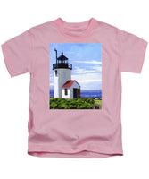 Goat Island Lighthouse Maine - Kids T-Shirt