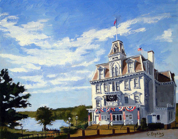 Goodspeed Opera House East Haddam Connecticut - Art Print