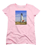 Great Point Lighthouse Nantucket Massachusetts - Women's T-Shirt (Standard Fit)