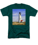 Great Point Lighthouse Nantucket Massachusetts - Men's T-Shirt  (Regular Fit)