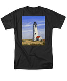 Great Point Lighthouse Nantucket Massachusetts - Men's T-Shirt  (Regular Fit)