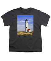 Great Point Lighthouse Nantucket Massachusetts - Youth T-Shirt