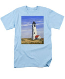 Great Point Lighthouse Nantucket Massachusetts - Men's T-Shirt  (Regular Fit)