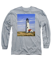 Great Point Lighthouse Nantucket Massachusetts - Long Sleeve T-Shirt