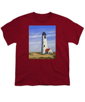 Great Point Lighthouse Nantucket Massachusetts - Youth T-Shirt