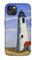 Great Point Lighthouse Nantucket Massachusetts - Phone Case